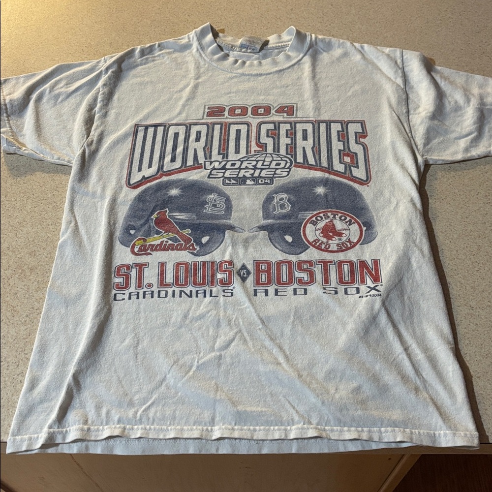2004 Vintage Authentic World Series T-Shirt